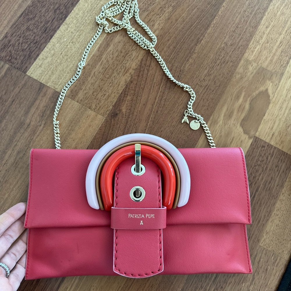 Clutch shoulder bag